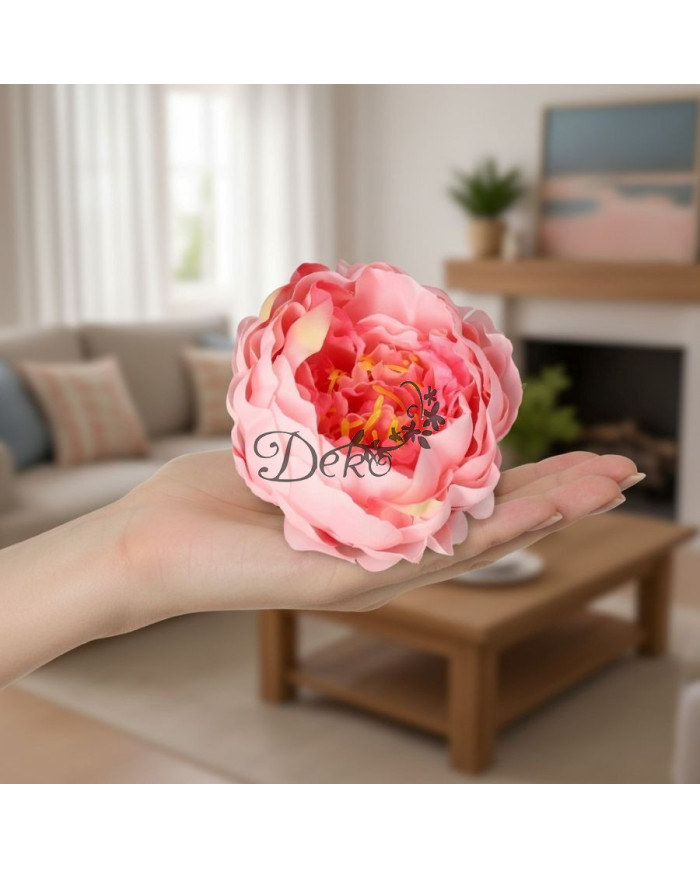 Piwonia peonia główka do wyrabiania 11 cm sztuczne kwiaty