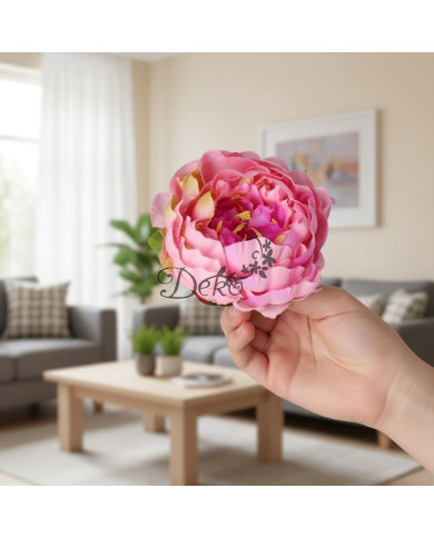 Piwonia peonia główka do wyrabiania 11 cm sztuczne kwiaty