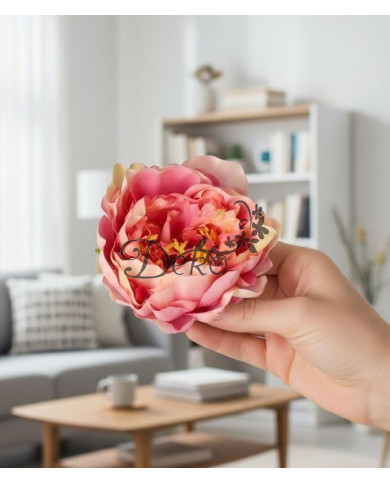 Piwonia peonia główka do wyrabiania 11 cm sztuczne kwiaty