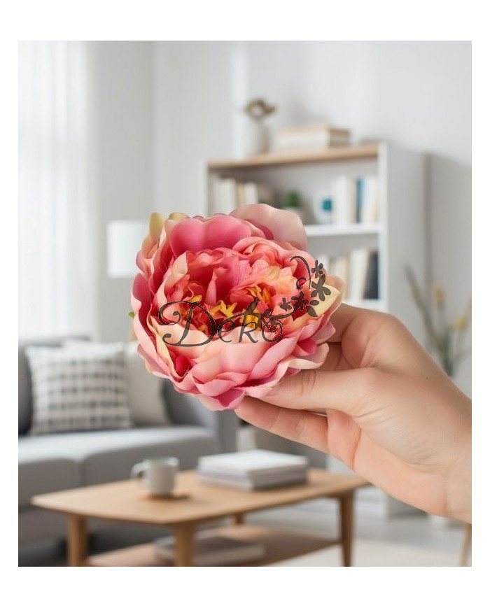 Piwonia peonia główka do wyrabiania 11 cm sztuczne kwiaty