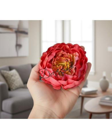 Piwonia peonia główka do wyrabiania 11 cm sztuczne kwiaty