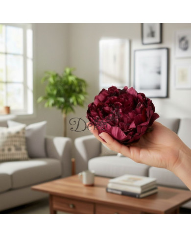 Piwonia peonia główka do wyrabiania 11 cm sztuczne kwiaty premium