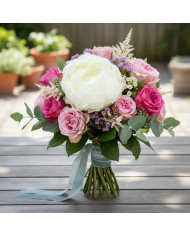 Piwonia peonia główka do wyrabiania 11 cm sztuczne kwiaty premium