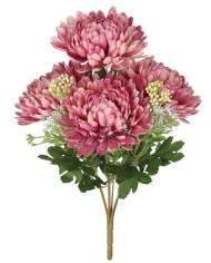 Chryzantema w bukiecie jak żywa sztuczne kwiaty 42 cm premium