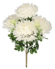 Chryzantema w bukiecie jak żywa sztuczne kwiaty 42 cm premium