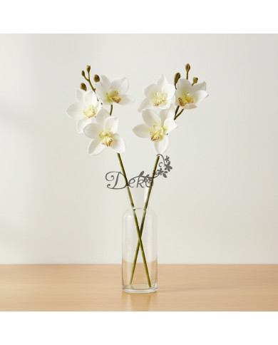 Magnolia jak żywa sztuczne kwiaty 3 główki 53cm