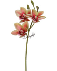 Magnolia jak żywa sztuczne kwiaty 3 główki 53cm