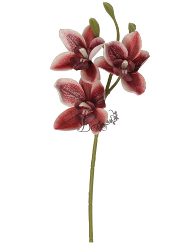 Magnolia jak żywa sztuczne kwiaty 3 główki 53cm