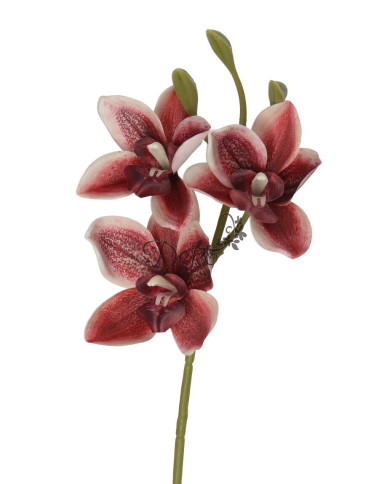 Magnolia jak żywa sztuczne kwiaty 3 główki 53cm
