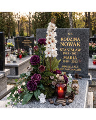 Ostróżka jak żywa sztuczne kwiaty premium 88 cm