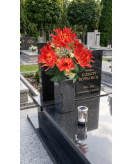 CHRYZANTEMA W BUKIECIE SZTUCZNE KWIATY JAK ŻYWE 46CM DUŻY BUKIET