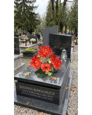 CHRYZANTEMA W BUKIECIE SZTUCZNE KWIATY JAK ŻYWE 46CM DUŻY BUKIET