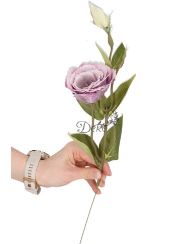 Eustoma sztuczne kwiaty jak żywe 50 cm gałązka