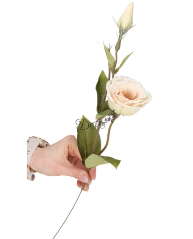 Eustoma sztuczne kwiaty jak żywe 50 cm gałązka