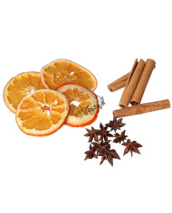 Susz Świąteczny MIX Pomarańcza Cynamon Anyż Zestaw 50g