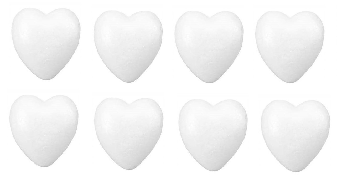 SERCE STYROPIANOWE 10CM SERCA STYROPIANOWE