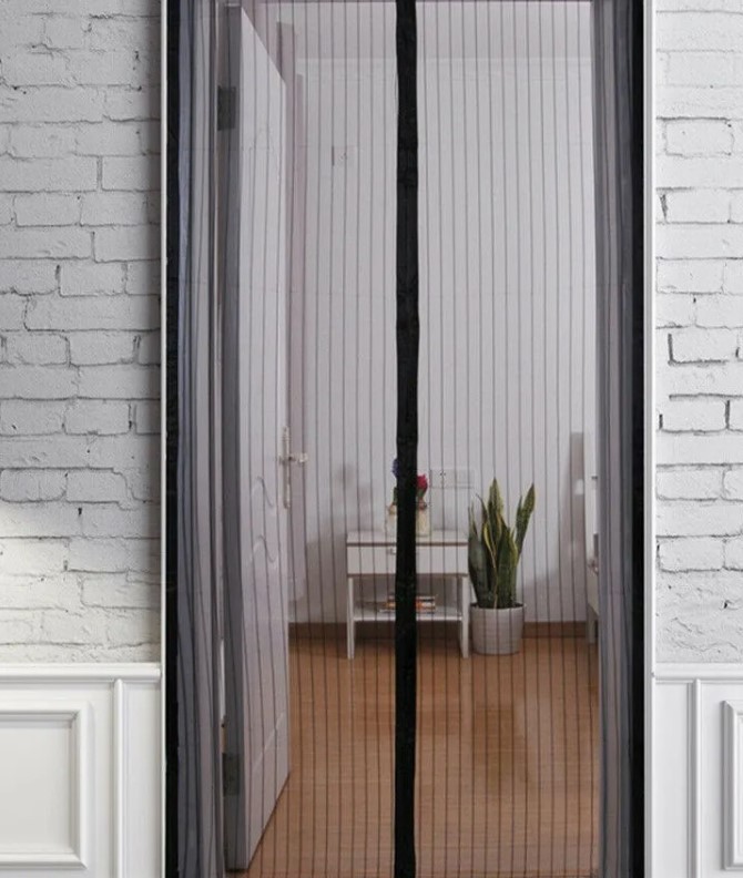 MOSKITIERA SIATKA MAGNETYCZNA NA DRZWI OKNO 210x100